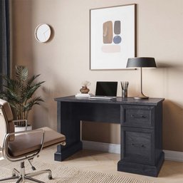 Belleze Furniture Bonelli Desk - Rustic Gray NEW IN BOX!
