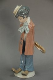 Lladro 'Clown Standing With Violin' Figurine #5057