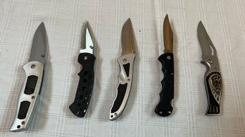 Knife Collection Lot Of 5