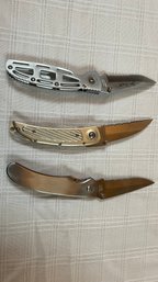 Knife Collection Lot Of 3