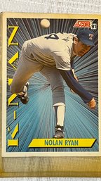Nolan Ryan K-Man Baseball Card
