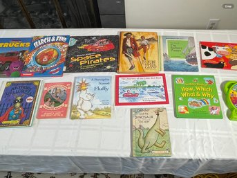 See N Say Alphabet Toy And Large Assortment Of Childrens Books