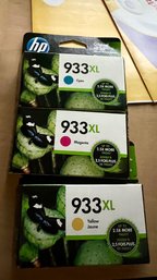 Genuine HP Ink 933 XL Lot Of 3!