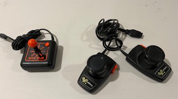 Vintage Atari Game Controllers