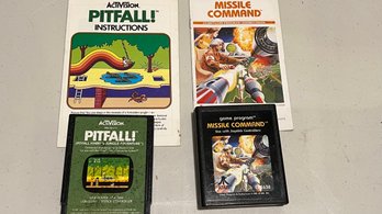 Atari Games - Pitfall & Missile Command