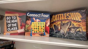 Connect Four, Battleship & Go To The Head Of The Class Games