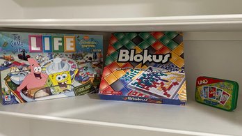Board Games Life, Blokus And Uno Spongebob Squarepants