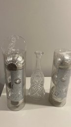 Crystal Bud Vase & Ornaments