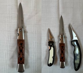 Knife Collection Lot Of 3