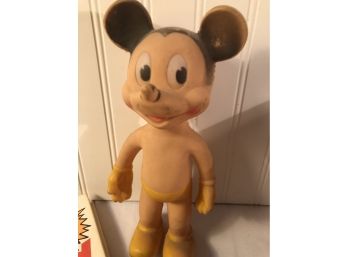 Vintage Mickey Doll And Disney Book