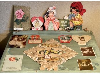 Victorian & Vintage Valentines Assorted Cards & Postcards Germany
