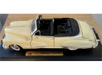 1947 Cadillac Series 62 Anson Die-cast Car On Base