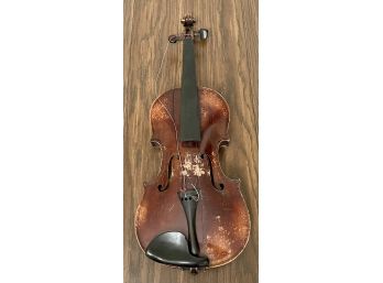 Antonius Straduarius Full Size Violin (for Parts Or Repair)