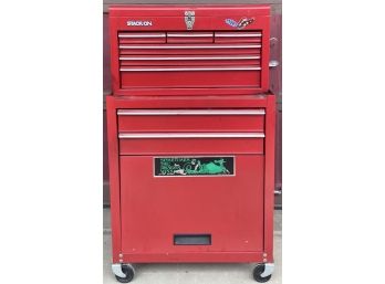 Stack-on Tool Chest And Topper With Contents Including Hardware And Tools