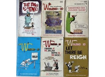 (6) Vintage Wizard Of ID Paperback Books