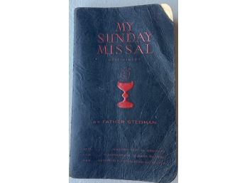 Vintage Catholic Book 'my Sunday Missal' Pre Vatican II