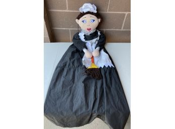 Large Halloween Maid Doll