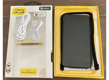 T-Mobile LG Aristo Plus Phone With Case And Cord Blue