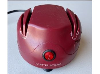 Curtis Stone Electric Knife Sharpener With Manual