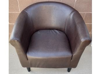 Aruaco Faux Leather Accent Chair