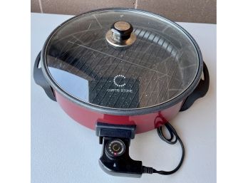Curtis Stone Dura Electric Rapid Skillet Model 10209RD
