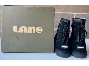 Lamo Woman's Size 8 Boots With Original Box And Tags