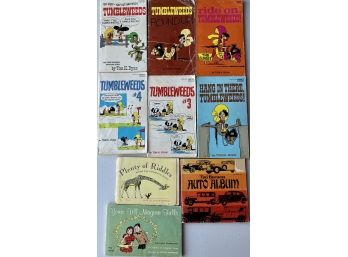 (6) Vintage Tumbleweed Paperback Books By Tom K. Ryan And More