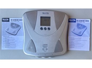 Tenita Battery Powered Body Fat Monitor/scale With Manual
