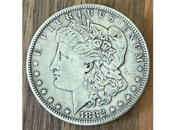 1882 Morgan Silver Dollar US Coin