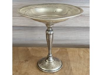 Sterling Silver Compote As Is Weighs 206 Grams