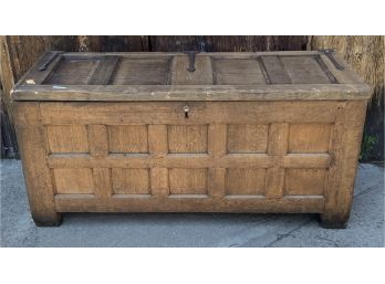 Gorgeous Antique Solid Wood Chest Imported From England