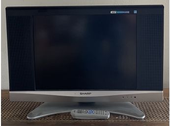 Sharp Liquid Crystal 20 Inch TV With Remote