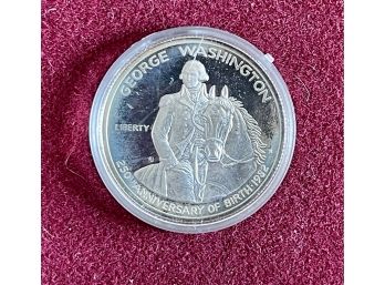 George Washington Commemorative Half Dollar Coin Proof 1982 In Original Box And Case