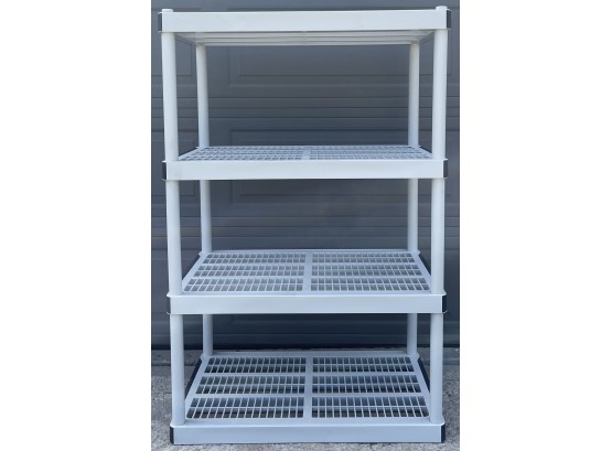 Plastic Four Tier Storage Shelf   (2 Of 3)