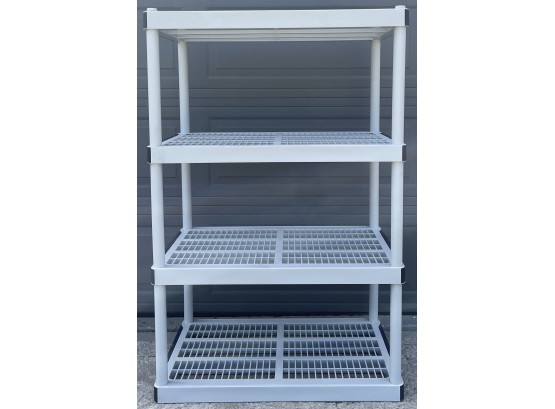 Plastic Four Tier Storage Shelf  (1 Of 3)