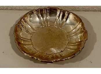 Sterling Silver Bowl By Poole No 233 Weight 179 Grams