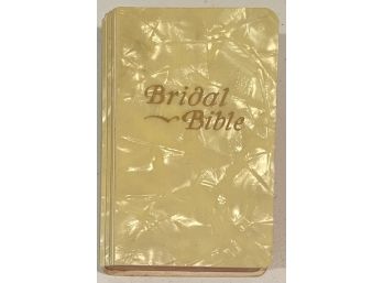 1939 Celluloid Covered Small Bridal Bible