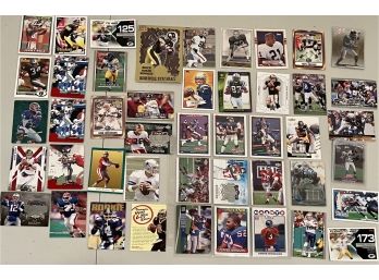 Large Collection Of Football Cards Including Troy Aikman, Tom Brady, Fred Taylor And More