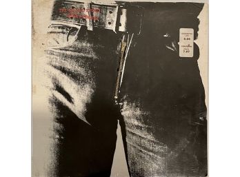 Rolling Stones Sticky Fingers Album With Zipper In Plastic