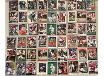 (6) Sheets Of Broncos Football Cards Including, Tyrone Braxton And David Treadwell