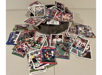 Large Lot Of Assorted Football Cards Including Chester Taylor, Tavaris Jackson, And More