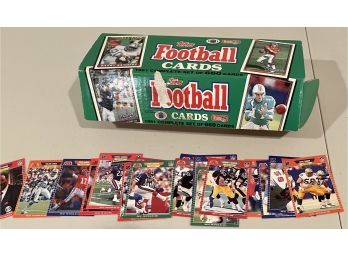 Set Of Topps Football Cards 1991 In Original Box