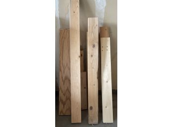 Small Lot Of Wood Primarily 2' X 4'  Smallest 14' Largest 43' Long