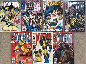 (7) Marvel Comics Group Wolverine (60-66) 1990s