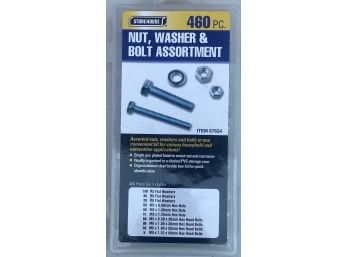 Storehouse 460 Pc Nut, Washer, And Bolt Assortment