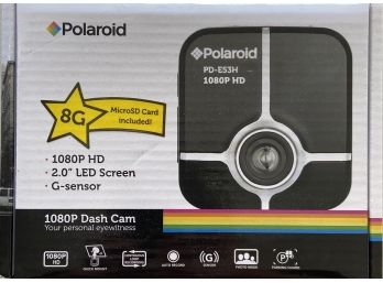 Polaroid PD-E53H 1080p Dash Cam New In Box