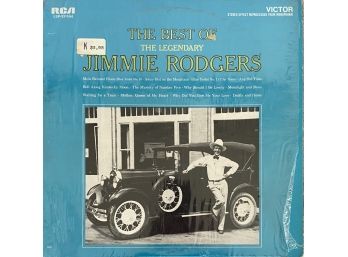 The Best Of The Legendary Jimmie Rodgers RCA LSP-3315(e) With Plastic Seal