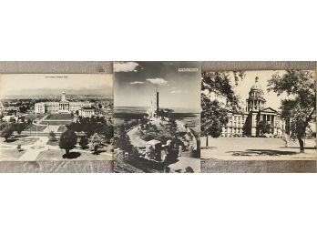 (3) Vintage Colorado Post Cards