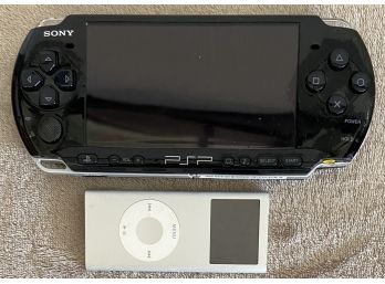 Sony PSP With 4gb Ipod Nano (as Is)