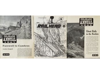 1960/1970s Colorado Annuals & The Railhead Magazines